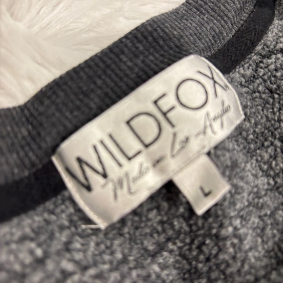 Wildfox Cry Baby Roadtripper Graphic Oversized Pullover Sweater Size Large - Picture 5 of 10
